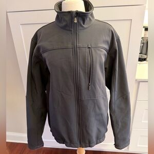TECH by TUMI Mens Black Softshell Jacket Size Medium